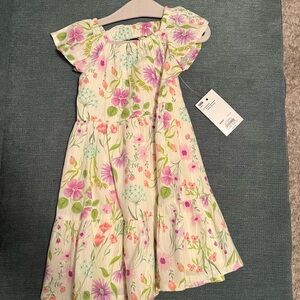 NWT Jumping Beans Kohl's Casual White and Pink Dress